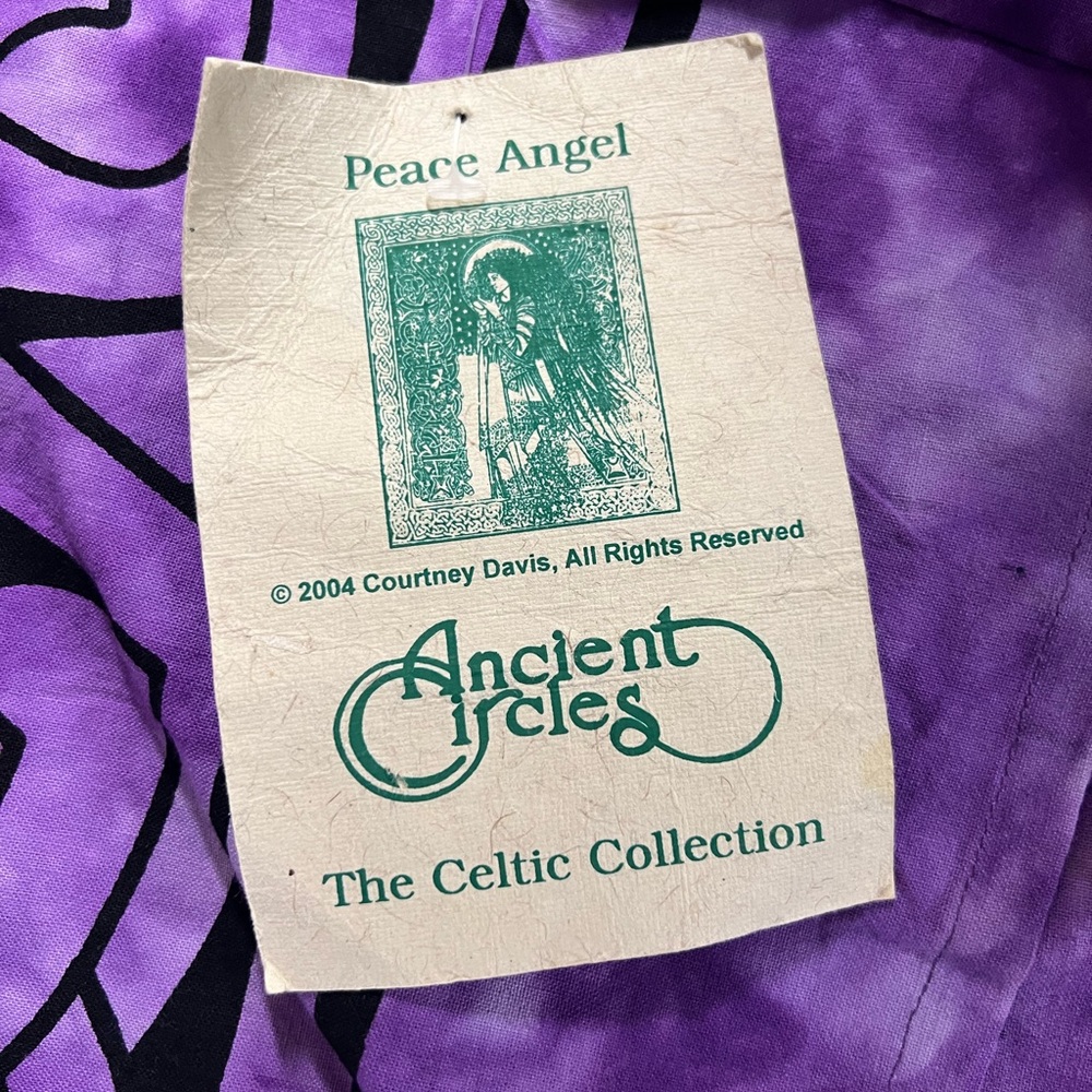NEW! Celtic Tye Dye Angel Wall Hanging